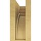 Ekena Millwork 8"W x 16"D x 16"H Classic Rockford Rough Cedar Woodgrain TimberThane Corbel, Primed Tan CORUR08X16X16ROCRCPR - alternate 5